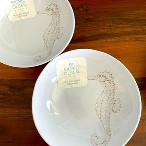Sigrid Olsen salad bowls x2